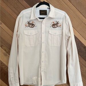 Cream Howler Bros  Men's Shirt